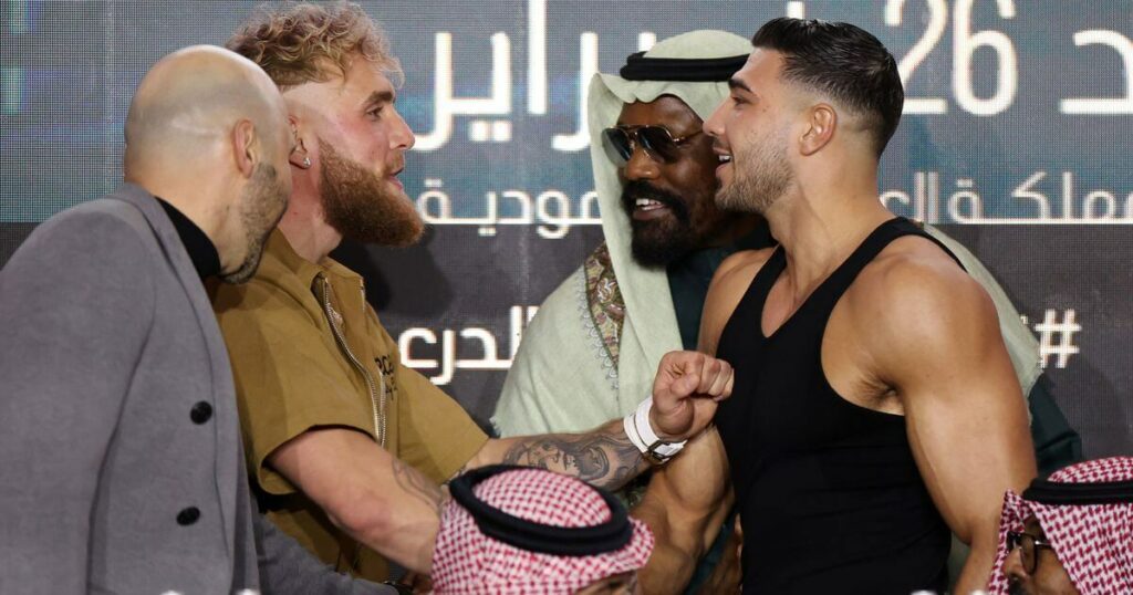 Jake Paul e Tommy Fury
