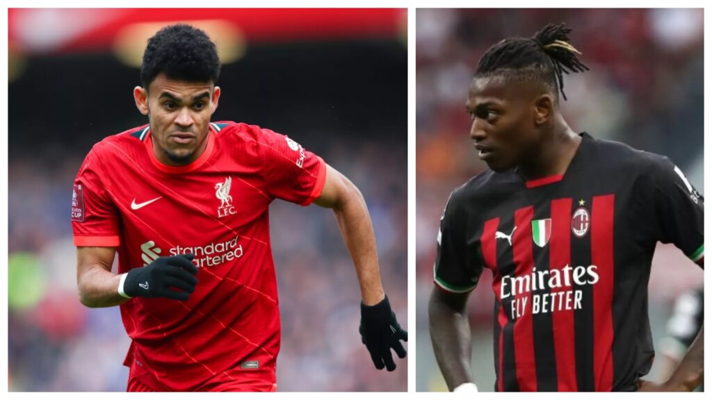 Luis Díaz e Rafel Leao