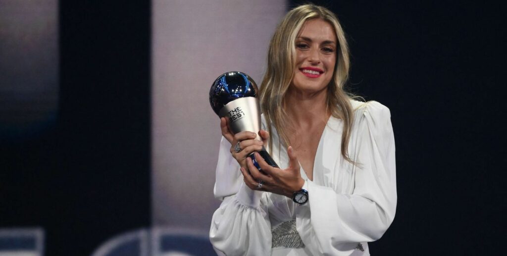 Alexia Putellas foi eleito o melhor jogador de 2022.