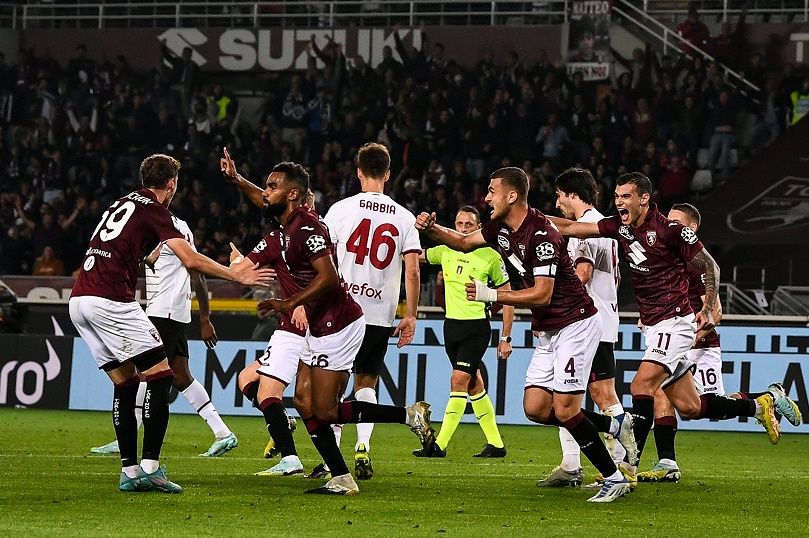 Alineaciones Torino vs. Cremonese.