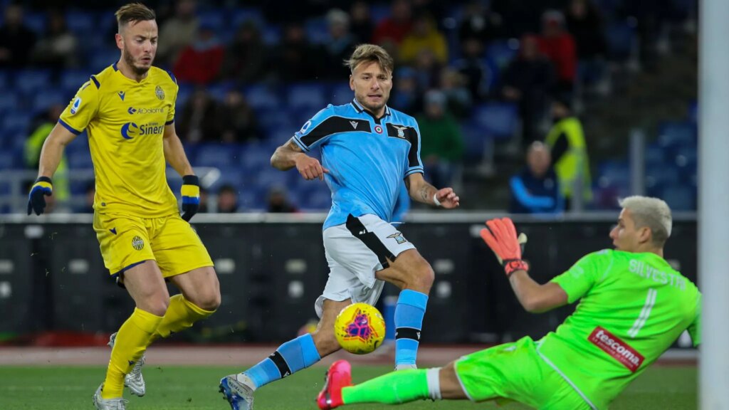 Sorteio entre Hellas Verona e Lazio.