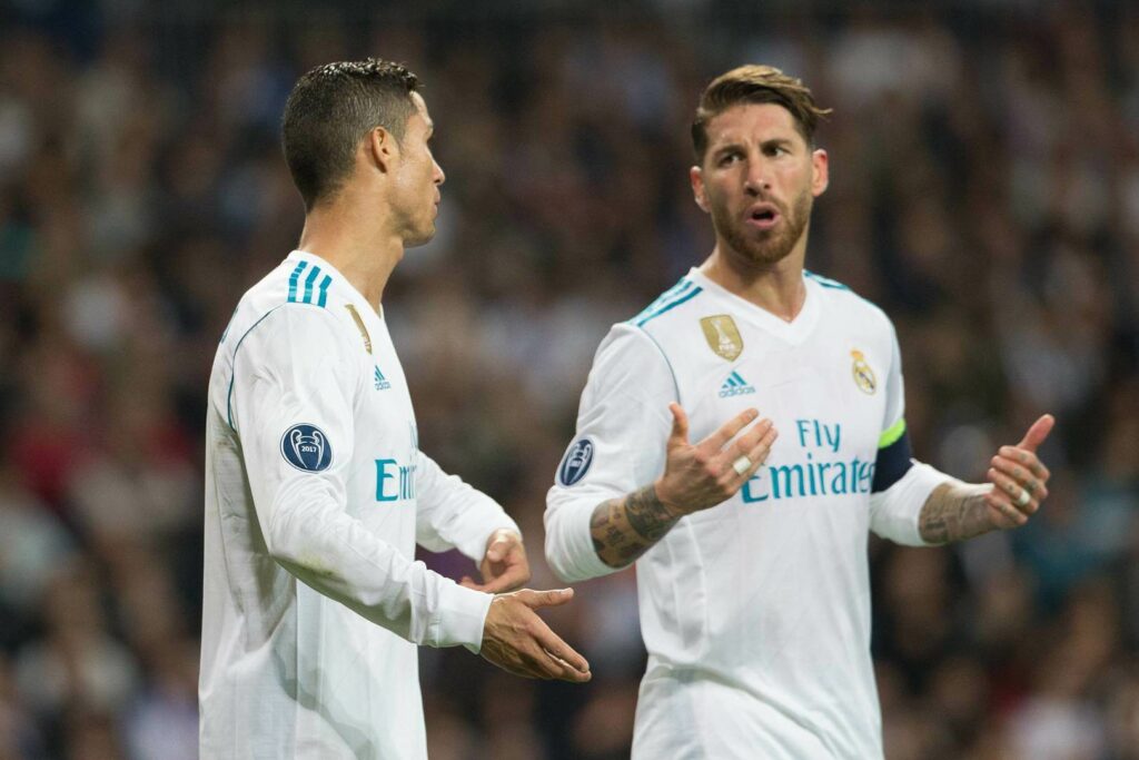CR7 e Sergio Ramos  