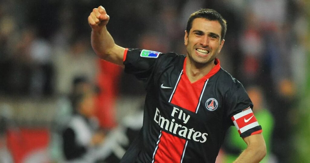 Pauleta em seu tempo em Paris Saint Germain.