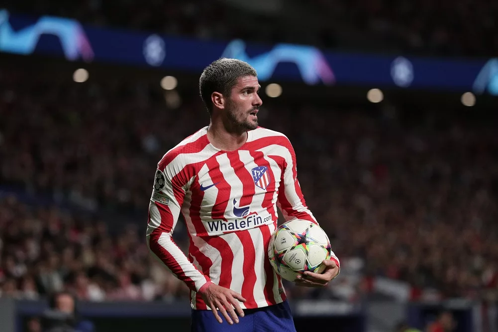 Rodrigo De Paul vai perder o clássico de Madri.