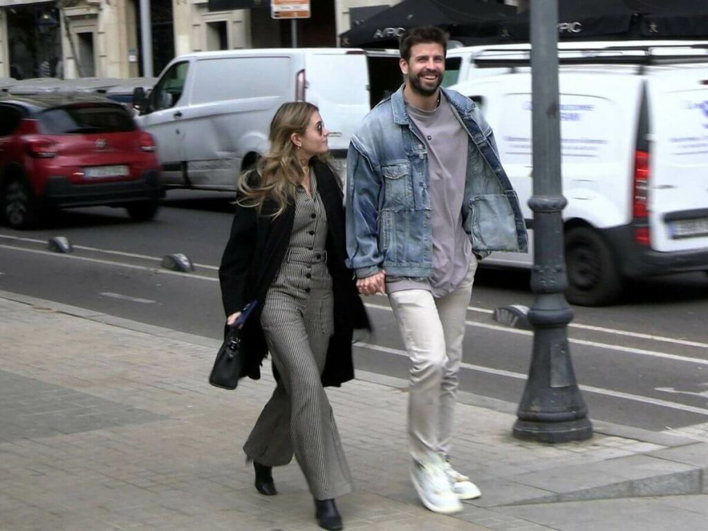 Clara Chía e Gerard Piqué