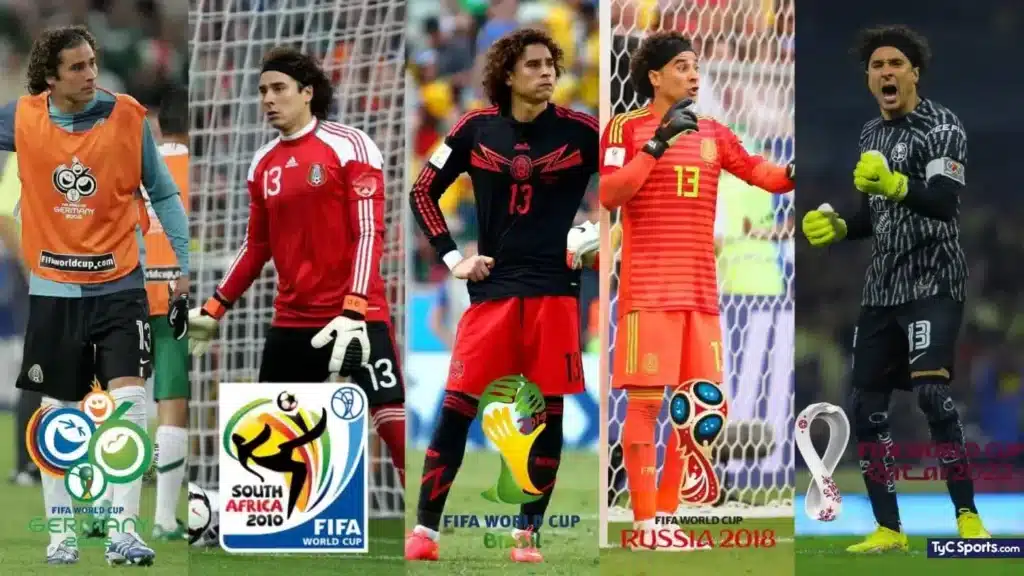 A Ochoa participou de 5 Copas do Mundo com o México.