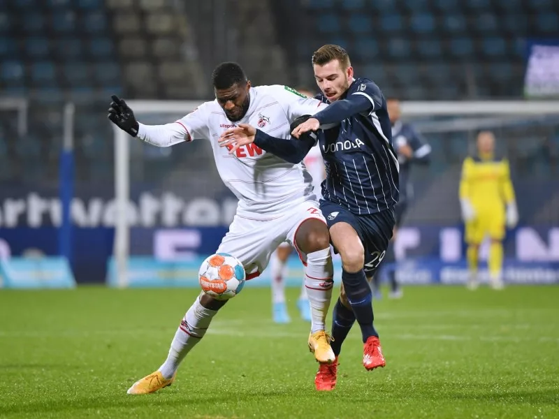 Colonia vs. Bochum Alineaciones.