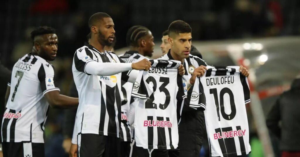 El Udinese Calcio ocupa el octavo lugar de la Serie A con 38 puntos