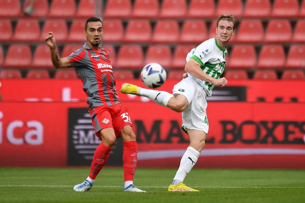 Alineaciones Sassuolo vs. Cremonese.